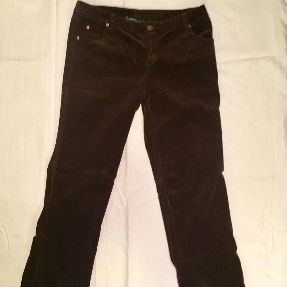 Woolrich chocolate brown corduroy pants.